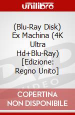 (Blu-Ray Disk) Ex Machina (4K Ultra Hd+Blu-Ray) [Edizione: Regno Unito] brd
