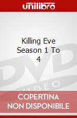 Killing Eve Season 1 To 4 dvd