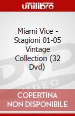 Miami Vice - Stagioni 01-05 Vintage Collection (32 Dvd) dvd