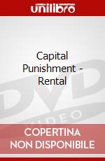 Capital Punishment - Rental dvd