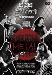 Death Metal Live (Cofanetto 4 DVD) dvd