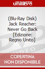 (Blu-Ray Disk) Jack Reacher: Never Go Back [Edizione: Regno Unito] brd