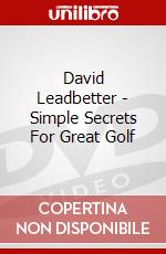 David Leadbetter - Simple Secrets For Great Golf dvd