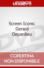 Screen Icons: Gerard Depardieu dvd