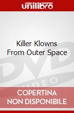 Killer Klowns From Outer Space dvd