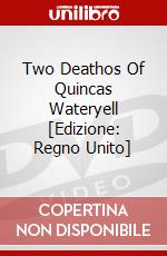 Two Deathos Of Quincas Wateryell dvd
