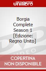 Borgia Complete Season 1 [Edizione: Regno Unito] dvd