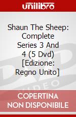 Shaun The Sheep: Complete Series 3 And 4 (5 Dvd) [Edizione: Regno Unito] dvd