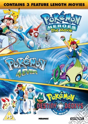 Pokemon - Triple Movie Collection (3 Dvd) [Edizione: Regno Unito] film in dvd