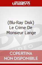 (Blu-Ray Disk) Le Crime De Monsieur Lange brd
