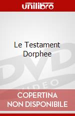 Le Testament Dorphee dvd