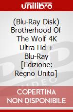 (Blu-Ray Disk) Brotherhood Of The Wolf 4K Ultra Hd + Blu-Ray [Edizione: Regno Unito] brd