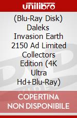 (Blu-Ray Disk) Daleks Invasion Earth 2150 Ad Limited Collectors Edition (4K Ultra Hd+Blu-Ray) brd
