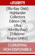 (Blu-Ray Disk) Highlander Collectors Edition (4K Ultra Hd+Blu-Ray) [Edizione: Regno Unito] brd