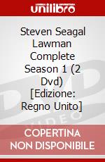 Steven Seagal Lawman Complete Season 1 (2 Dvd) [Edizione: Regno Unito] dvd