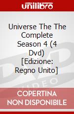 Universe The The Complete Season 4 (4 Dvd) [Edizione: Regno Unito] dvd