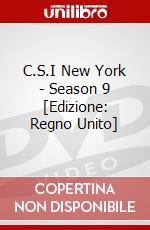 C.S.I New York - Season 9 [Edizione: Regno Unito]