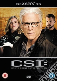C.S.I. Crime Scene Investigation - Season 15 (5 Dvd) [Edizione: Regno Unito] dvd