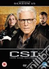 C.S.I. Crime Scene Investigation - Season 15 (5 Dvd) [Edizione: Regno Unito] dvd