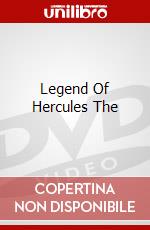 Legend Of Hercules The dvd