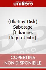 (Blu-Ray Disk) Sabotage [Edizione: Regno Unito] brd