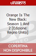 Orange Is The New Black: Season 1 And 2 [Edizione: Regno Unito] dvd