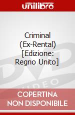 Criminal (Ex-Rental) [Edizione: Regno Unito] dvd