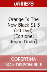 Orange Is The New Black S1-5 (20 Dvd) [Edizione: Regno Unito] dvd
