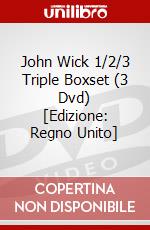 John Wick 1/2/3 Triple Boxset (3 Dvd) [Edizione: Regno Unito] dvd