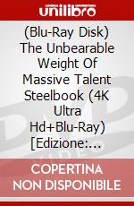 (Blu-Ray Disk) The Unbearable Weight Of Massive Talent Steelbook (4K Ultra Hd+Blu-Ray) [Edizione: Regno Unito] brd