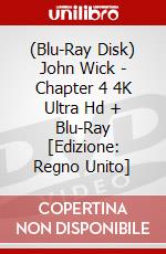(Blu-Ray Disk) John Wick - Chapter 4 4K Ultra Hd + Blu-Ray [Edizione: Regno Unito] brd
