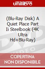 (Blu-Ray Disk) A Quiet Place Part Ii Steelbook (4K Ultra Hd+Blu-Ray) brd