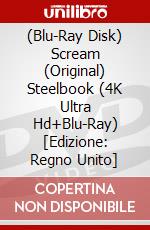 (Blu-Ray Disk) Scream (Original) Steelbook (4K Ultra Hd+Blu-Ray) [Edizione: Regno Unito] brd