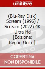 (Blu-Ray Disk) Scream (1996) / Scream (2022) 4K Ultra Hd [Edizione: Regno Unito] film in dvd