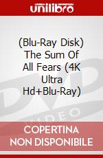 (Blu-Ray Disk) The Sum Of All Fears (4K Ultra Hd+Blu-Ray) brd