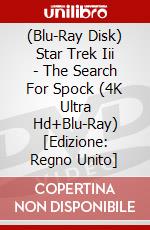 (Blu-Ray Disk) Star Trek Iii - The Search For Spock (4K Ultra Hd+Blu-Ray) [Edizione: Regno Unito] brd