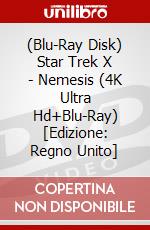 (Blu-Ray Disk) Star Trek X - Nemesis (4K Ultra Hd+Blu-Ray) [Edizione: Regno Unito] brd