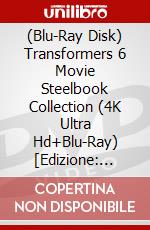 (Blu-Ray Disk) Transformers 6 Movie Steelbook Collection (4K Ultra Hd+Blu-Ray) [Edizione: Regno Unito] brd