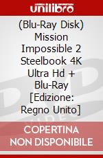 (Blu-Ray Disk) Mission Impossible 2 Steelbook 4K Ultra Hd + Blu-Ray [Edizione: Regno Unito] brd