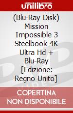 (Blu-Ray Disk) Mission Impossible 3 Steelbook 4K Ultra Hd + Blu-Ray [Edizione: Regno Unito] brd