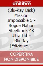 (Blu-Ray Disk) Mission Impossible 5 - Rogue Nation Steelbook 4K Ultra Hd + Blu-Ray [Edizione: Regno Unito] brd