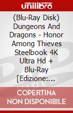 (Blu-Ray Disk) Dungeons And Dragons - Honor Among Thieves Steelbook 4K Ultra Hd + Blu-Ray [Edizione: Regno Unito] brd
