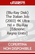 (Blu-Ray Disk) The Italian Job (2003) 4K Ultra Hd + Blu-Ray [Edizione: Regno Unito] brd