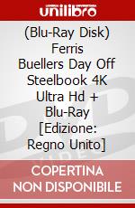 (Blu-Ray Disk) Ferris Buellers Day Off Steelbook 4K Ultra Hd + Blu-Ray [Edizione: Regno Unito] brd