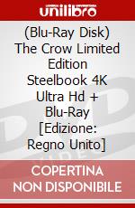(Blu-Ray Disk) The Crow Limited Edition Steelbook 4K Ultra Hd + Blu-Ray [Edizione: Regno Unito] brd
