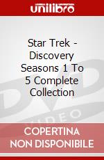 Star Trek - Discovery Seasons 1 To 5 Complete Collection dvd