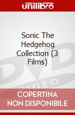 Sonic The Hedgehog Collection (3 Films) dvd