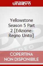 Yellowstone Season 5 Part 2 [Edizione: Regno Unito] dvd