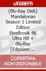 (Blu-Ray Disk) Mandalorian Season 1 Limited Edition Steelbook 4K Ultra Hd + Blu-Ray [Edizione: Regno Unito] brd