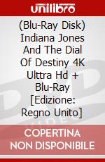 (Blu-Ray Disk) Indiana Jones And The Dial Of Destiny 4K Ulttra Hd + Blu-Ray [Edizione: Regno Unito] brd